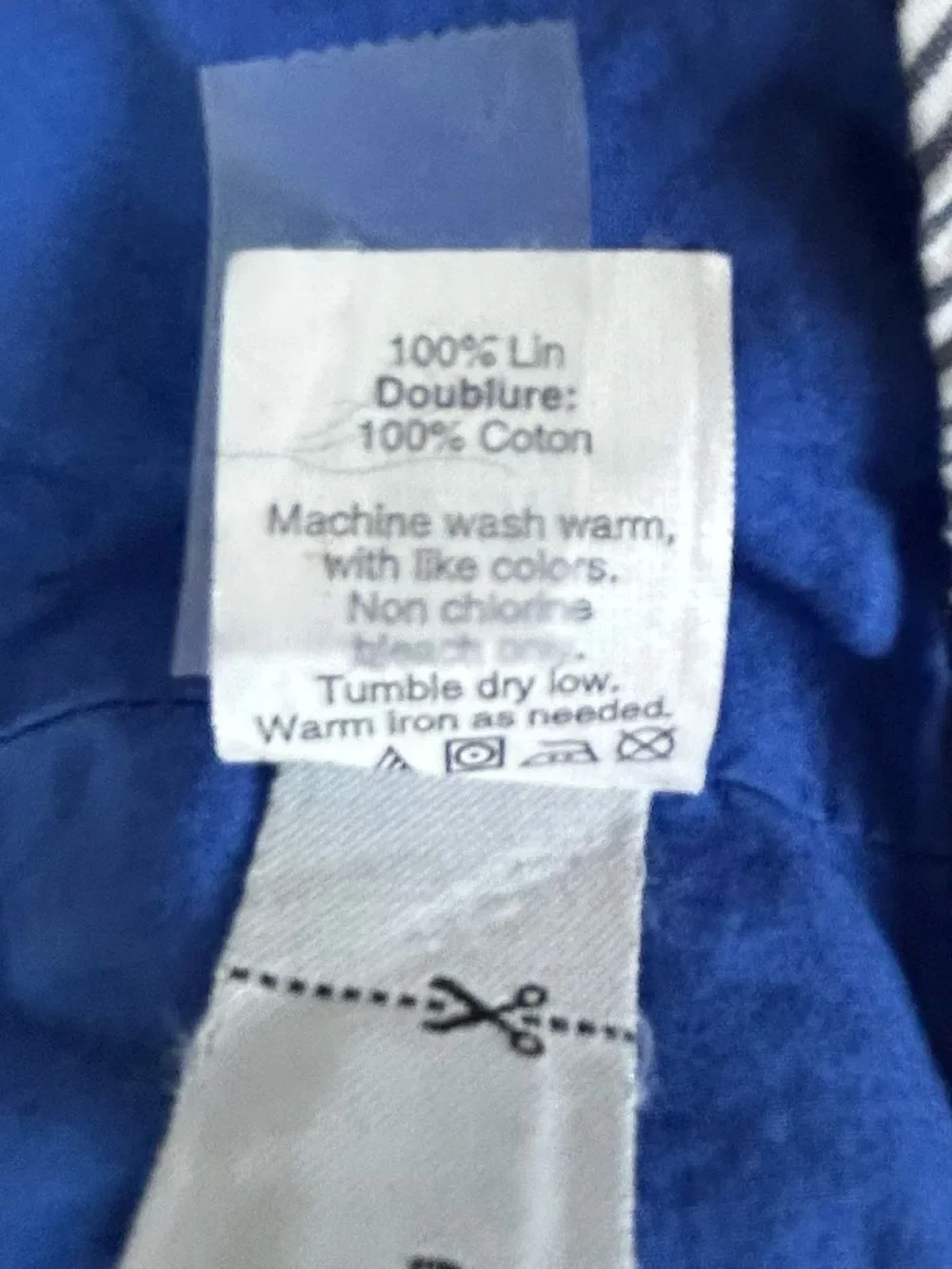 Jcrew women’s Polka Dot Drawstring Mini Skirt - Blue size 12